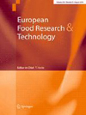 European Food Research And Technology期刊