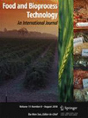 Food And Bioprocess Technology期刊
