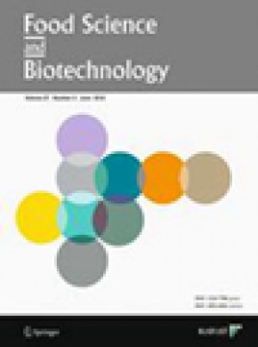 Food Science And Biotechnology期刊