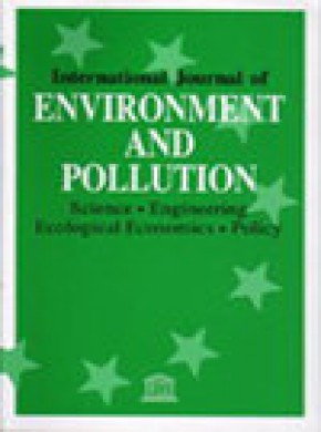 International Journal Of Environment And Pollution期刊