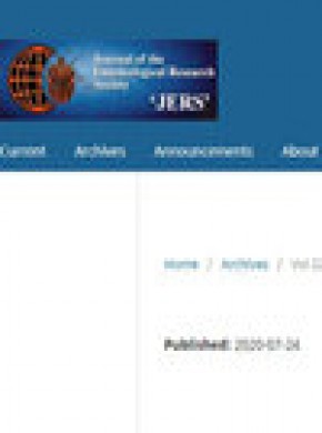Journal Of The Entomological Research Society期刊