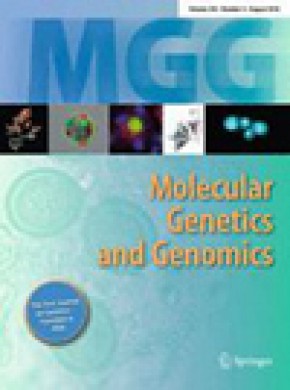 Molecular Genetics And Genomics期刊