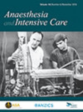Anaesthesia And Intensive Care期刊