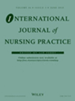 International Journal Of Nursing Practice期刊
