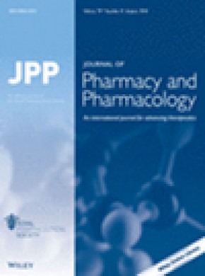 Journal Of Pharmacy And Pharmacology期刊