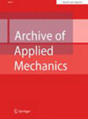 Archive Of Applied Mechanics期刊