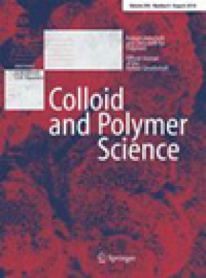 Colloid And Polymer Science期刊