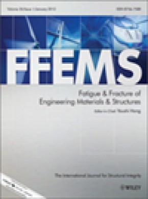 Fatigue & Fracture Of Engineering Materials & Structures期刊