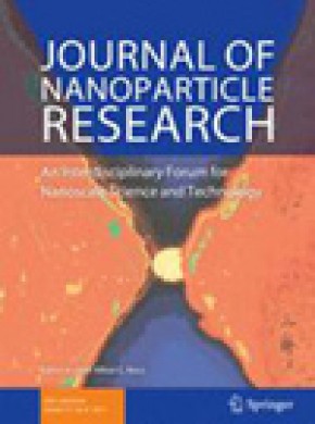 Journal Of Nanoparticle Research期刊
