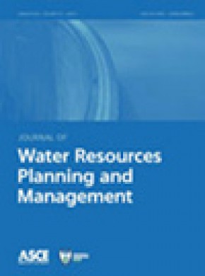 Journal Of Water Resources Planning And Management期刊