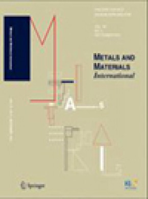 Metals And Materials International期刊