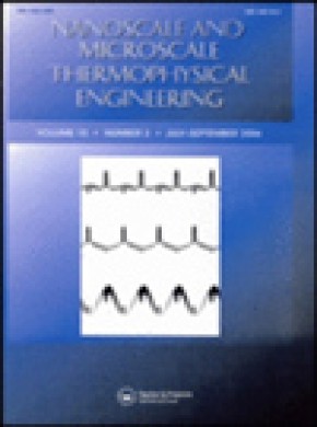 Nanoscale And Microscale Thermophysical Engineering期刊