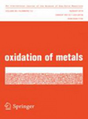 Oxidation Of Metals期刊
