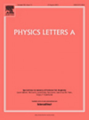 Physics Letters A期刊