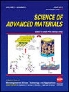 Science Of Advanced Materials期刊
