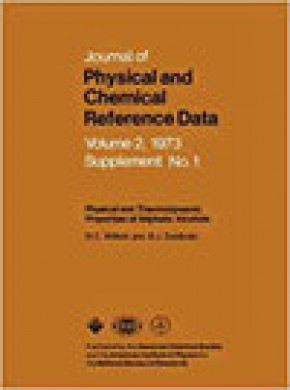 Journal Of Physical And Chemical Reference Data期刊