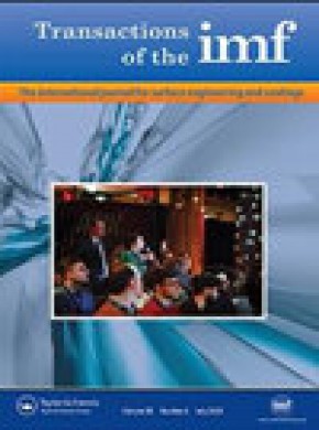 Transactions Of The Institute Of Metal Finishing期刊