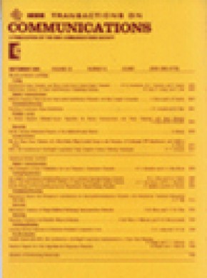 Ieee Transactions On Communications期刊