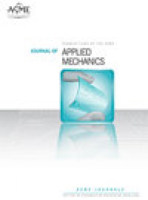 Journal Of Applied Mechanics-transactions Of The Asme期刊