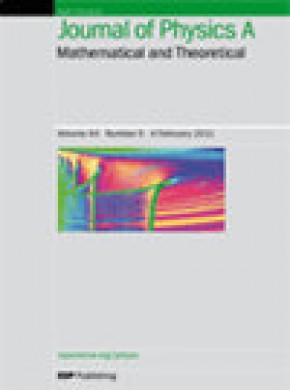 Journal Of Physics A-mathematical And Theoretical期刊