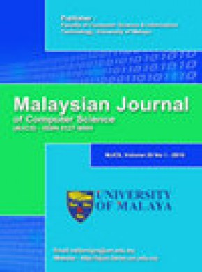Malaysian Journal Of Computer Science期刊