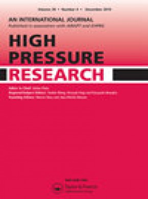 High Pressure Research期刊