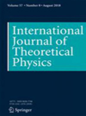 International Journal Of Theoretical Physics期刊
