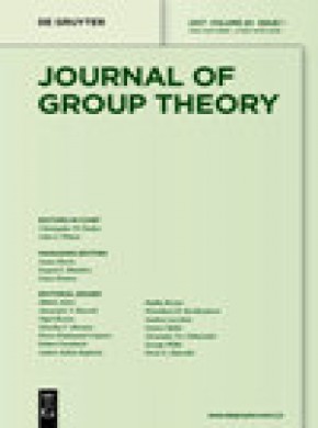 Journal Of Group Theory期刊