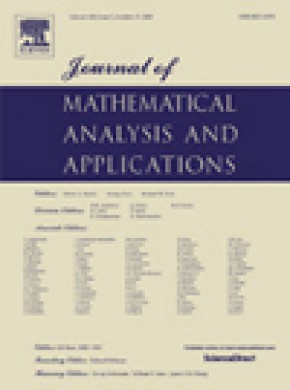 Journal Of Mathematical Analysis And Applications期刊