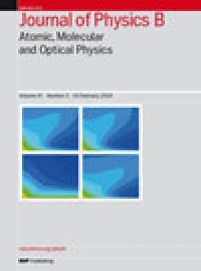 Journal Of Physics B-atomic Molecular And Optical Physics期刊