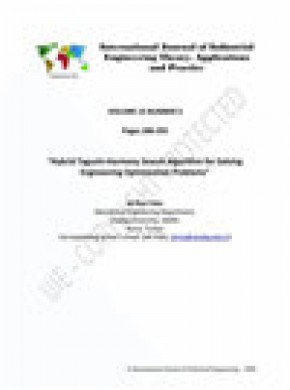 International Journal Of Industrial Engineering-theory Applications And Practice期刊