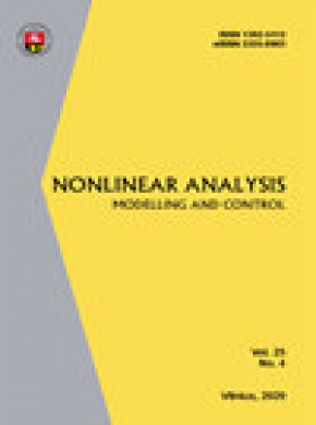 Nonlinear Analysis-modelling And Control期刊