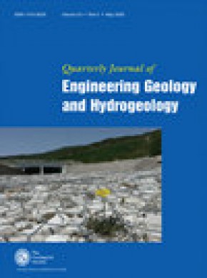 Quarterly Journal Of Engineering Geology And Hydrogeology期刊