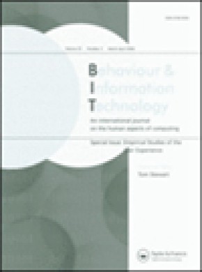 Behaviour & Information Technology期刊