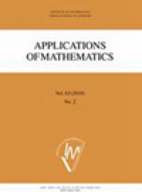 Applications Of Mathematics期刊