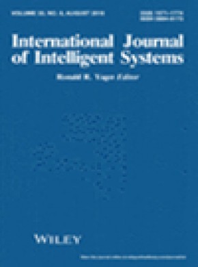 International Journal Of Intelligent Systems期刊