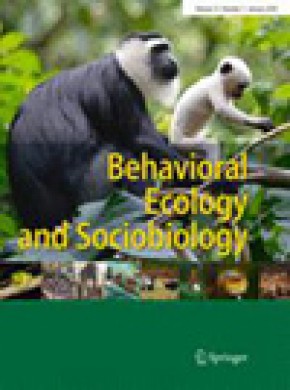 Behavioral Ecology And Sociobiology期刊