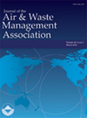 Journal Of The Air & Waste Management Association期刊