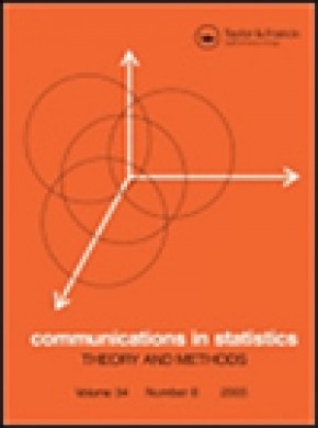 Communications In Statistics-theory And Methods期刊