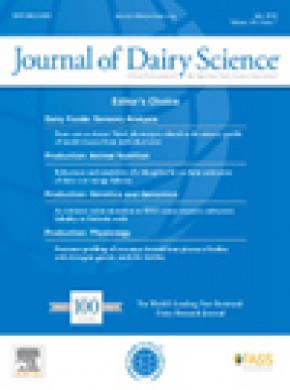 Journal Of Dairy Science期刊