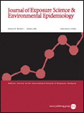 Journal Of Exposure Science And Environmental Epidemiology期刊