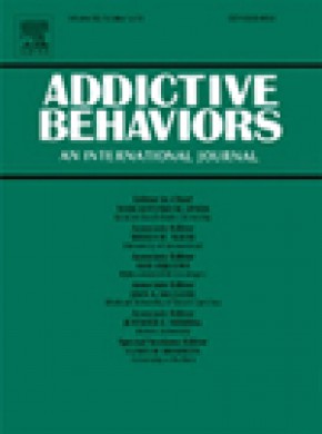 Addictive Behaviors期刊
