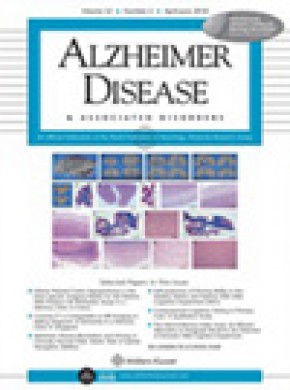 Alzheimer Disease & Associated Disorders期刊