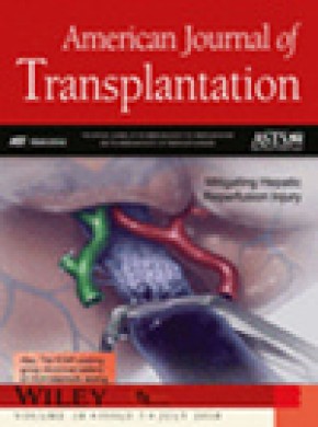 American Journal Of Transplantation期刊