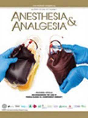 Anesthesia And Analgesia期刊