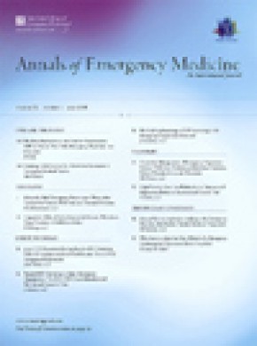 Annals Of Emergency Medicine期刊