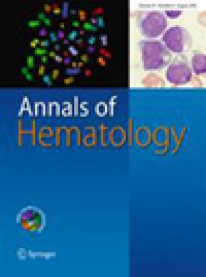 Annals Of Hematology期刊