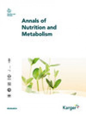 Annals Of Nutrition And Metabolism期刊