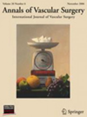 Annals Of Vascular Surgery期刊