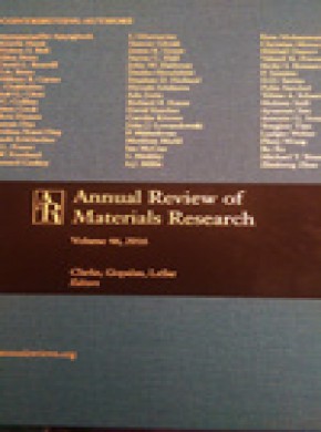 Annual Review Of Materials Research期刊